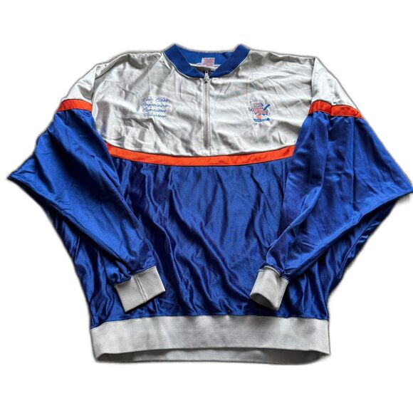 VINTAGE 1992 NCAA FINAL FOUR RAWLINGS SHOOTING SHIRT BASKETBALL JERSEY JACKET 44 - Picture 1 of 10